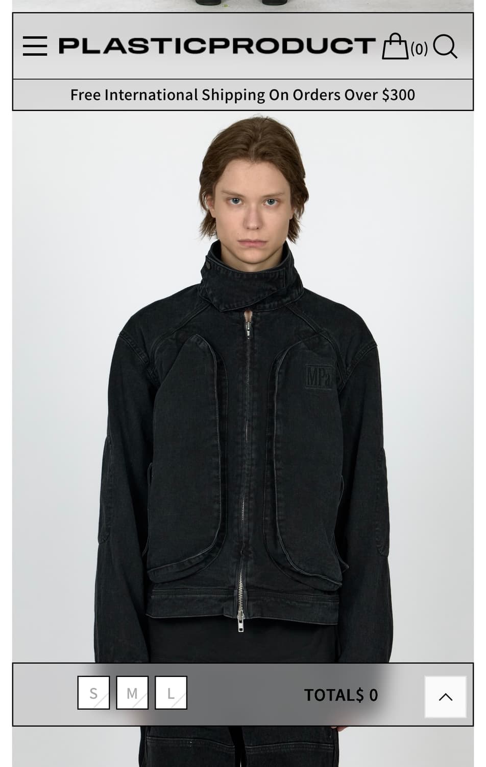 PLASTICPRODUCT 3D MODS JACKET (BLACK) M 상품이미지2