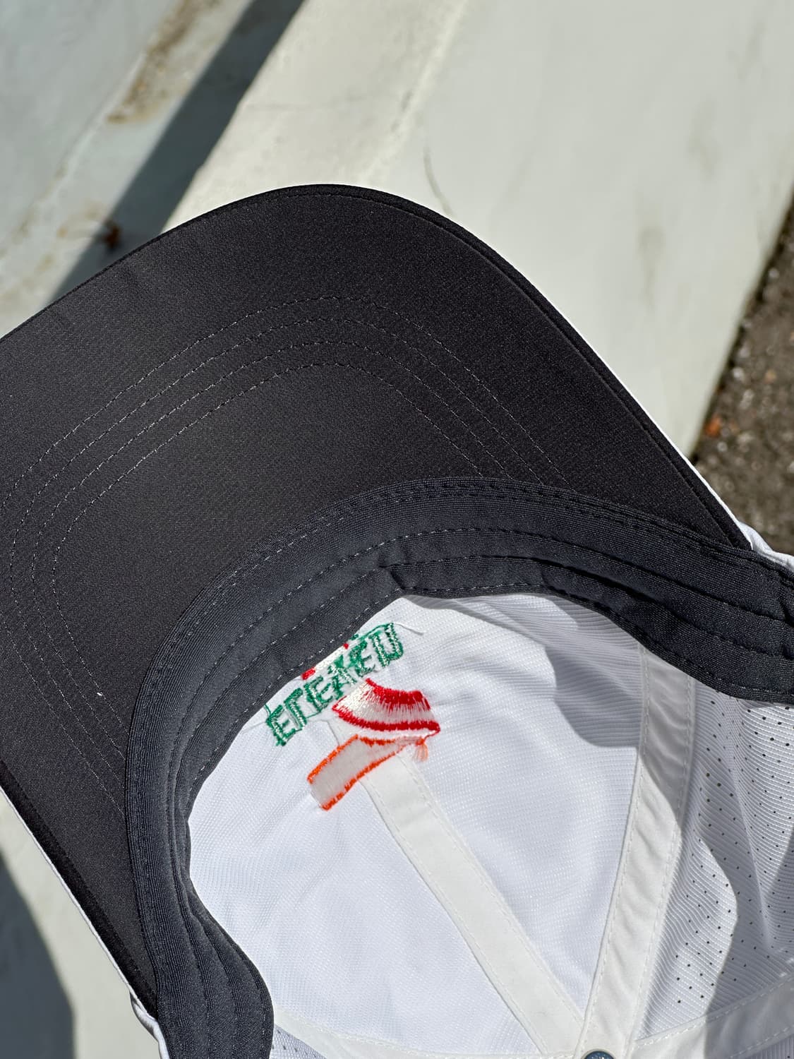 [M-L] 나이키 세븐일레븐 화이트 볼캡 모자 상품이미지5