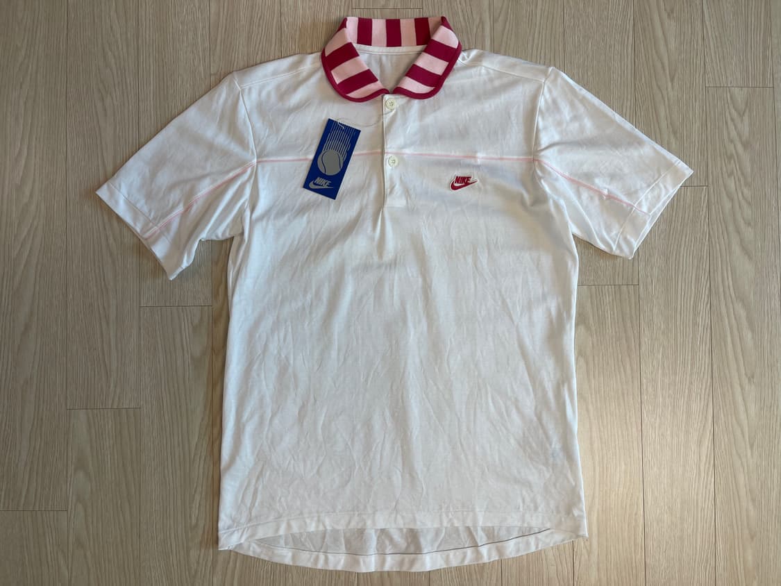 나이키 80s 올드 폴로 피케 티셔츠 NIKE OLD 1984 4번 상품이미지1