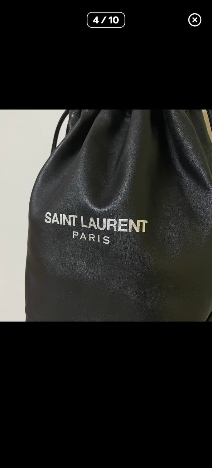 생로랑 테디버킷백 상품이미지4