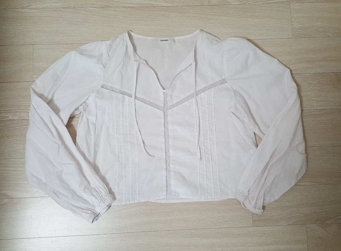 [품절상품] 윤슬샵 breath 브레스 슬리브 블라우스 핑크 상품이미지6