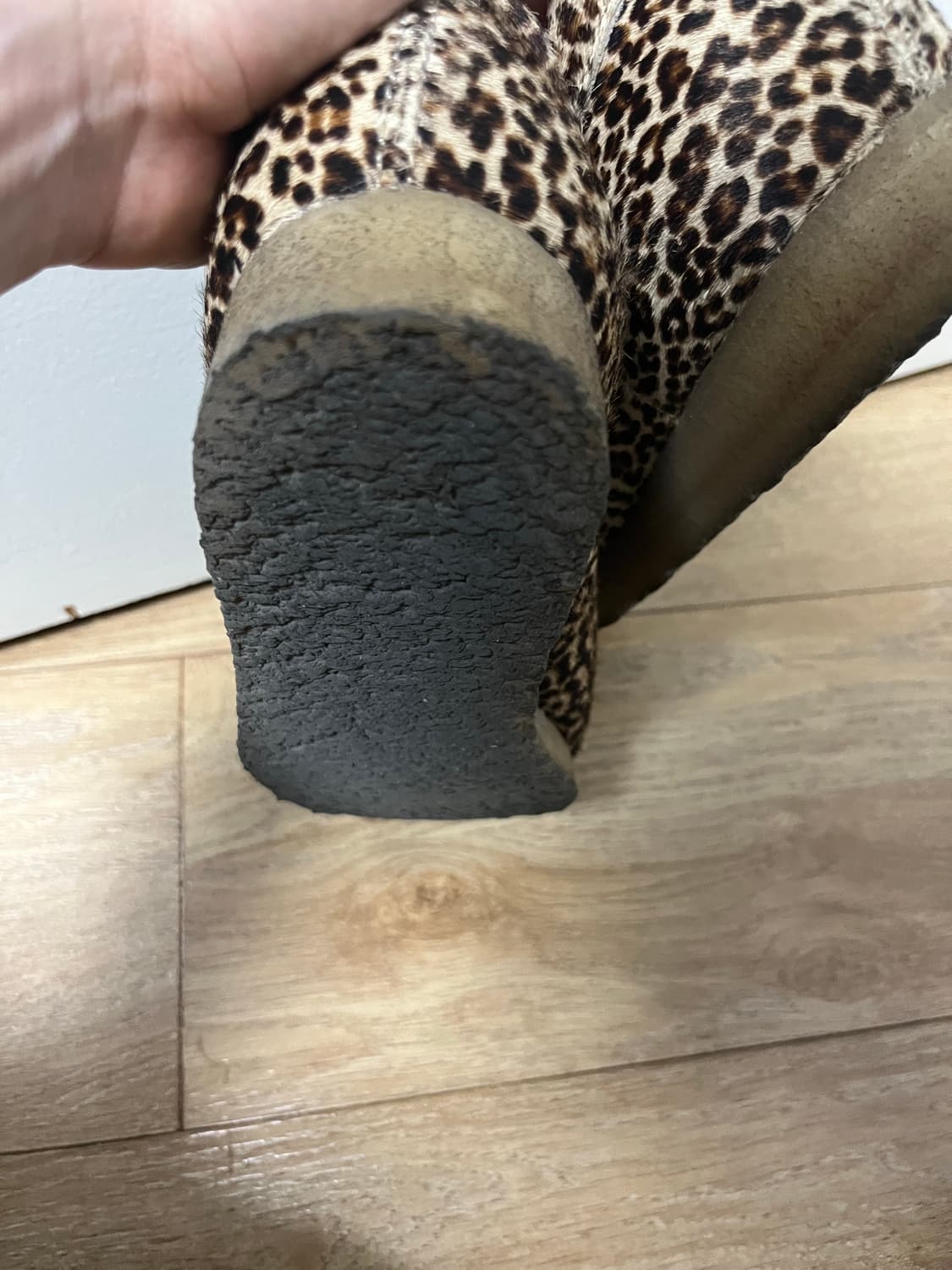 Uk8.5 클락스 왈라비 하라주쿠 레오파드 상품이미지5