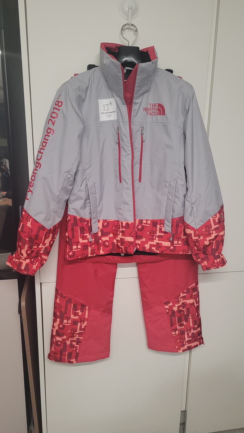 노스페이스  평창동계 올림픽 스키복 여성 상하복set 새상품 상품이미지8