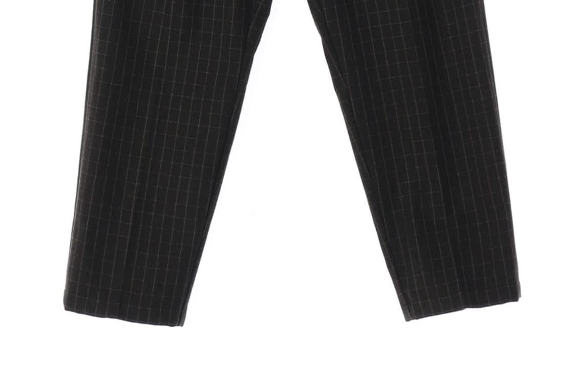 YSL 입생로랑 옴므 울 100% 클래식 체크 슬랙스 상품이미지5