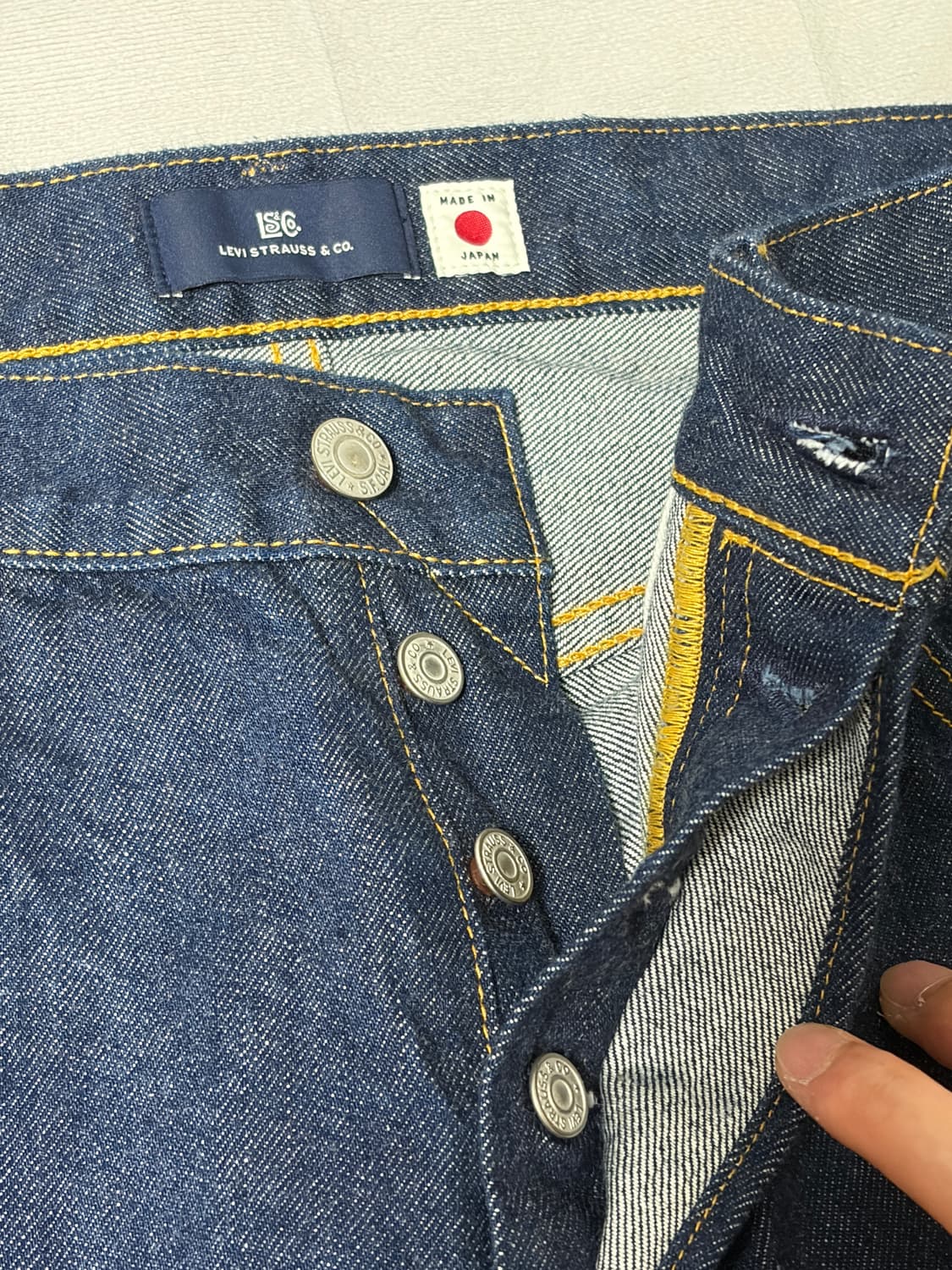 리바이스 블루탭 1980s 501 japan 34사이즈 상품이미지6