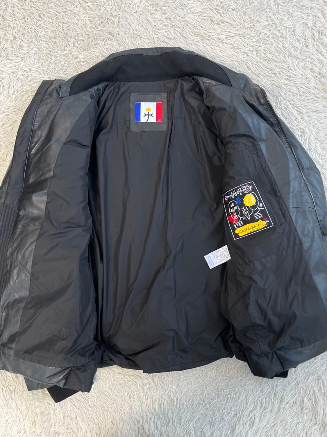 까스텔바작 양가죽 구스다운 패딩/#36 상품이미지4