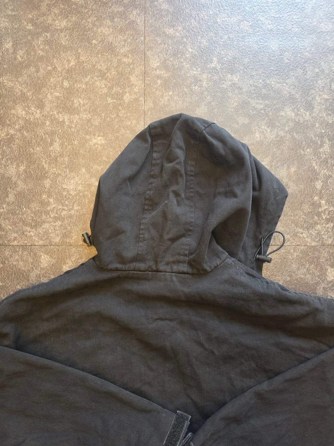 에덴 오버핏 후드야상 시밀러코디 워크자켓(남여공용)  상품이미지5