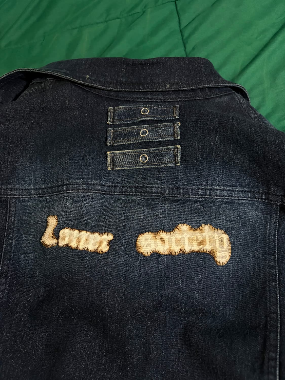 knit hooded denim jacket 상품이미지3