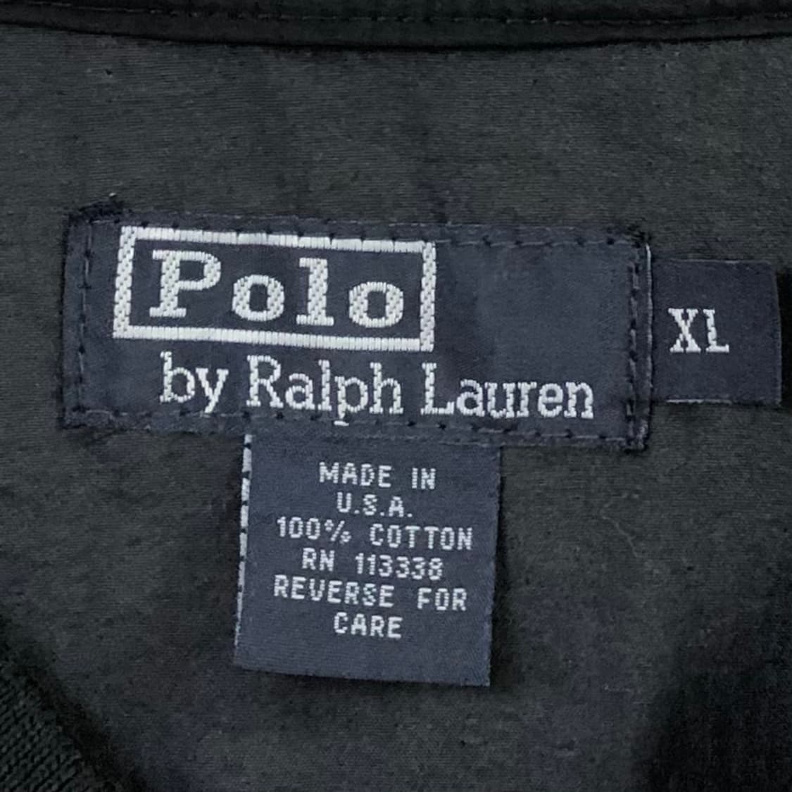 XL 폴로 블랙 아노락 웜업 상품이미지3