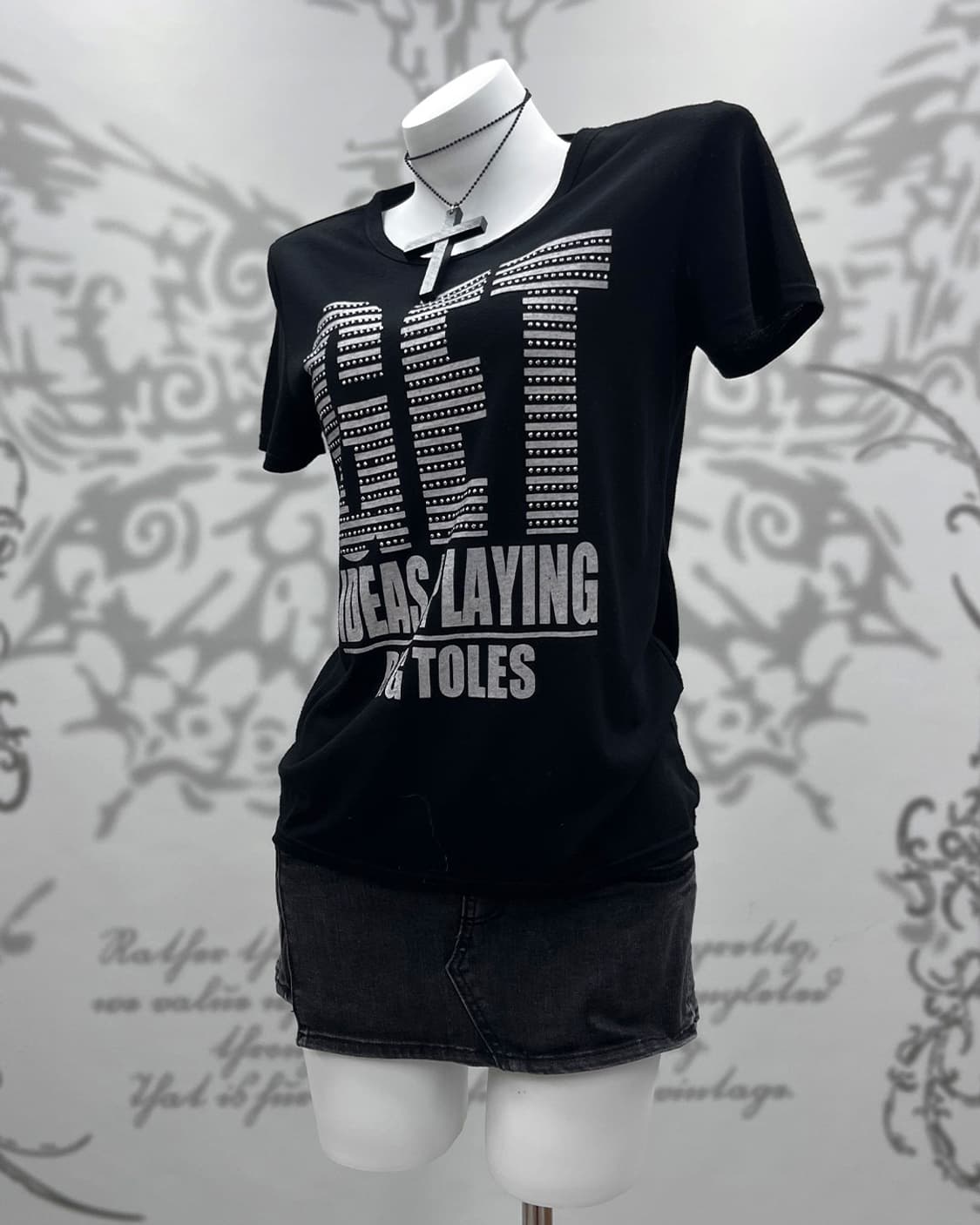 00's Get Printing Cubic point T-shirts 상품이미지4