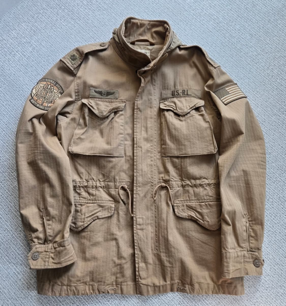 폴로 소령야상 리얼카키 L사이즈 상품이미지4