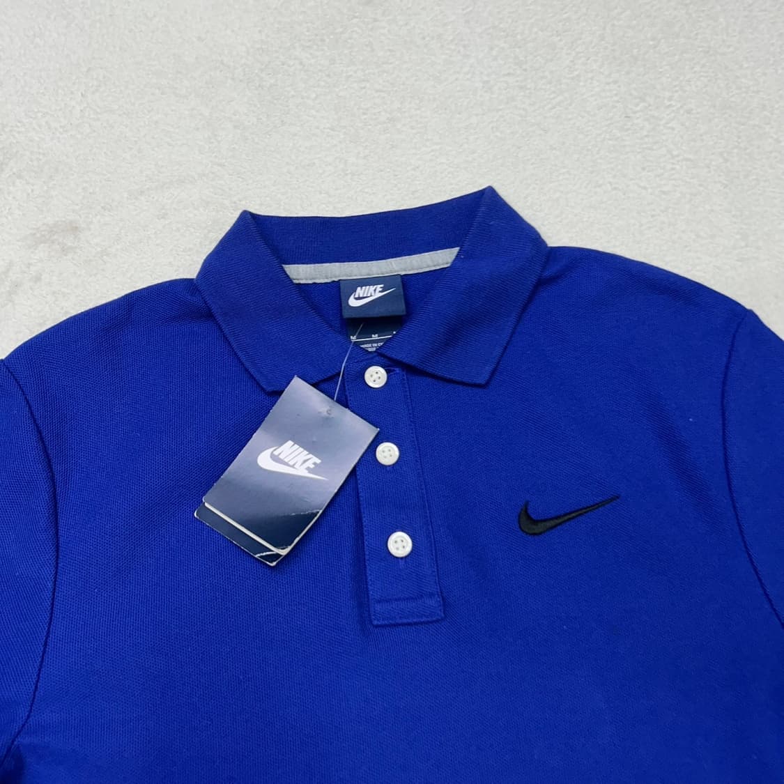 Nike blue collar T-shirts 상품이미지5