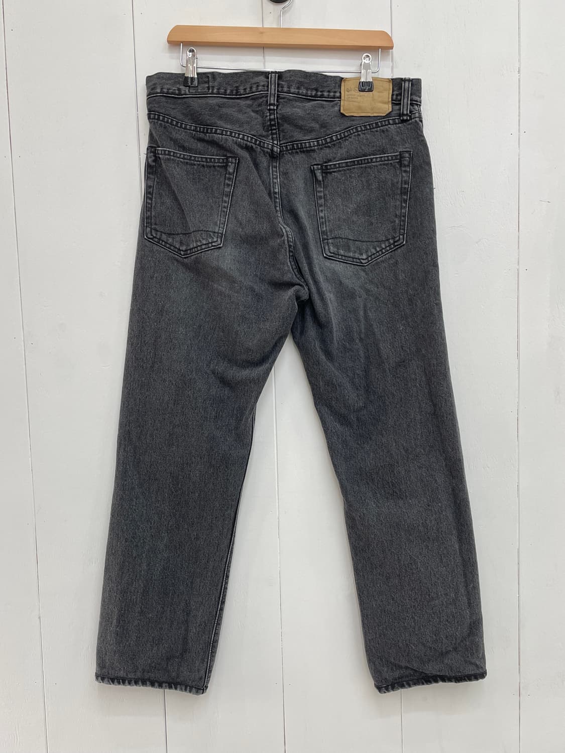 오어슬로우(orSlow) 107 아이비 핏 블랙 데님 상품이미지6