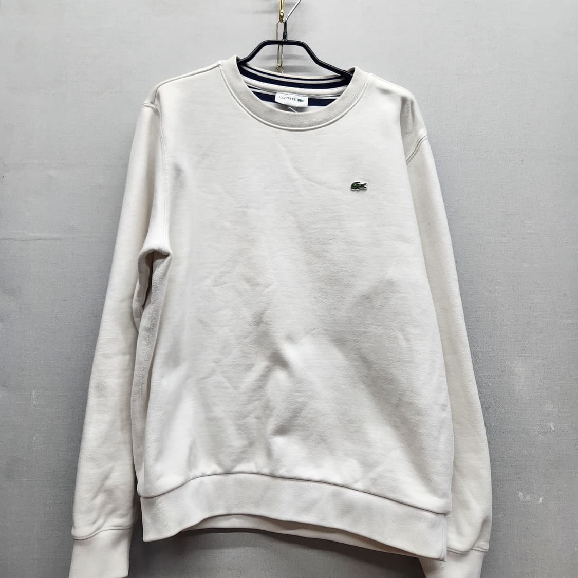 라코스테 로고 맨투맨 M(L) 남여공용 상품이미지1