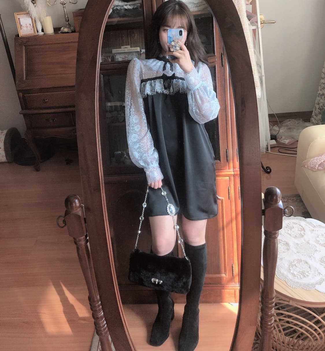 쟈스민로즈 올리비아 미니 원피스 상품이미지1