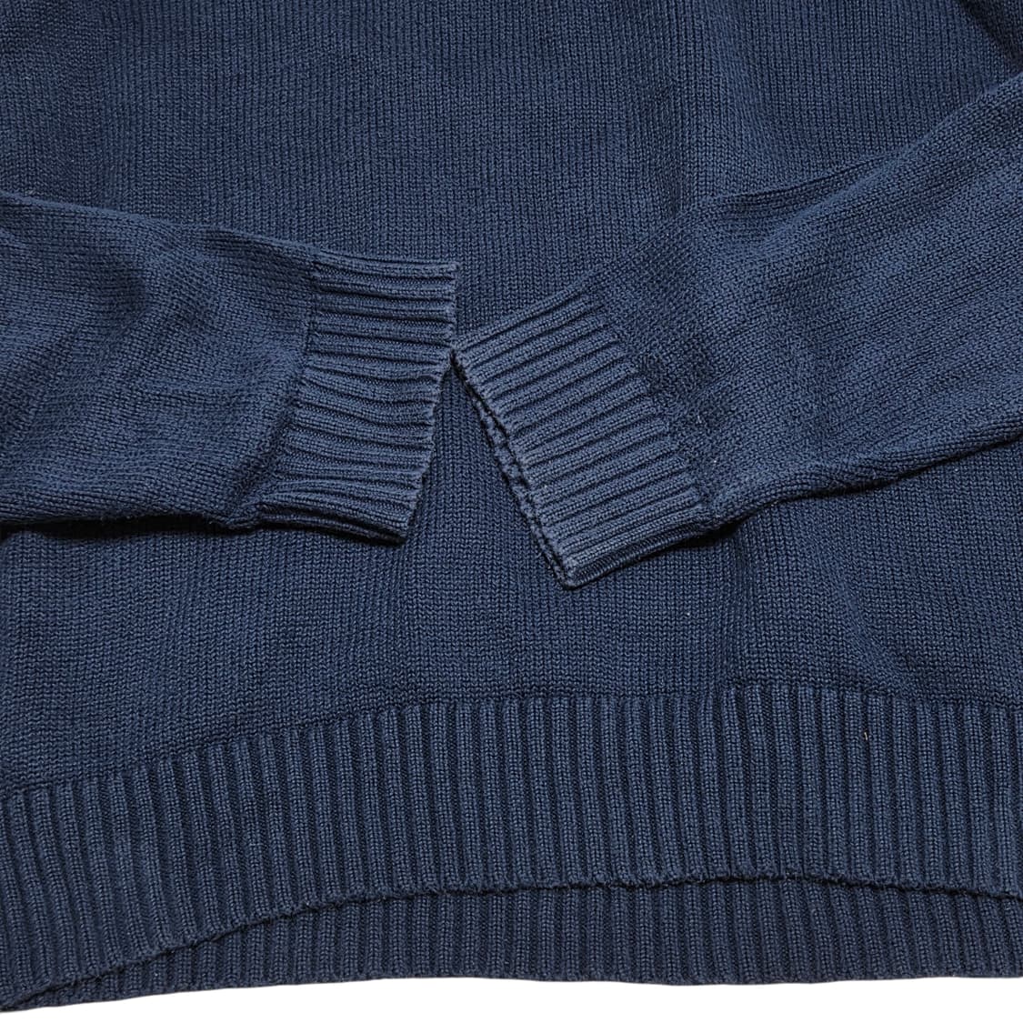 Polo Ralph Lauren 폴로 랄프로렌 네이비 반집업 니트 상품이미지5