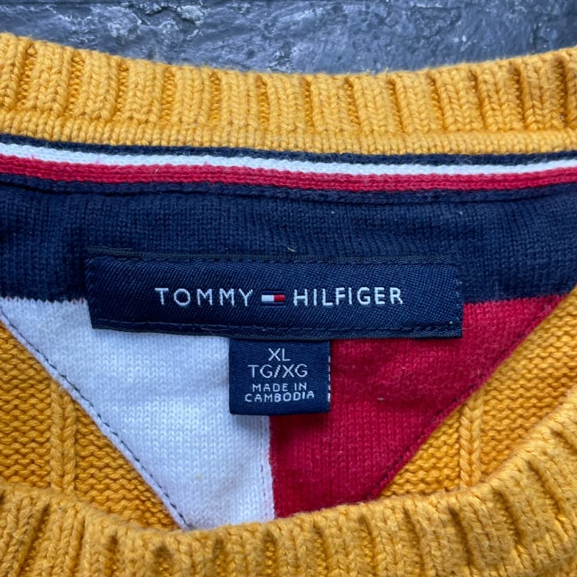 105 타미힐피거 꽈배기 니트  상품이미지3