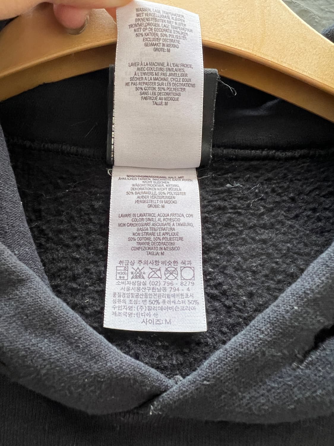 할리데이비슨 블랙 후드티 대한민국 상품이미지6