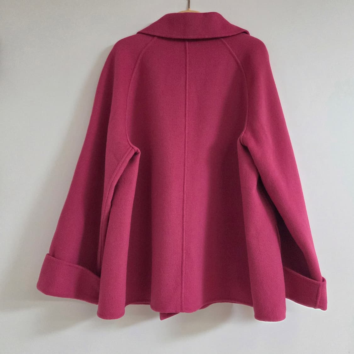 위켄드 막스마라 버진 울 혼방 A라인 루즈핏 하프 코트 상품이미지7