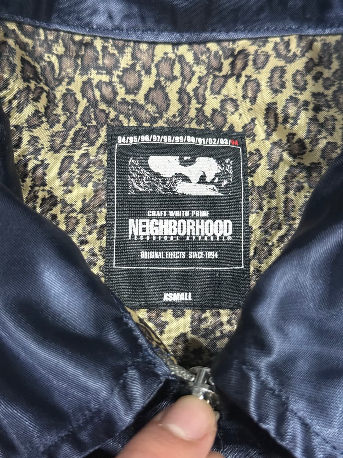 2004 네이버후드 10주년 기념 자수 범벅 스카잔 자켓 상품이미지7