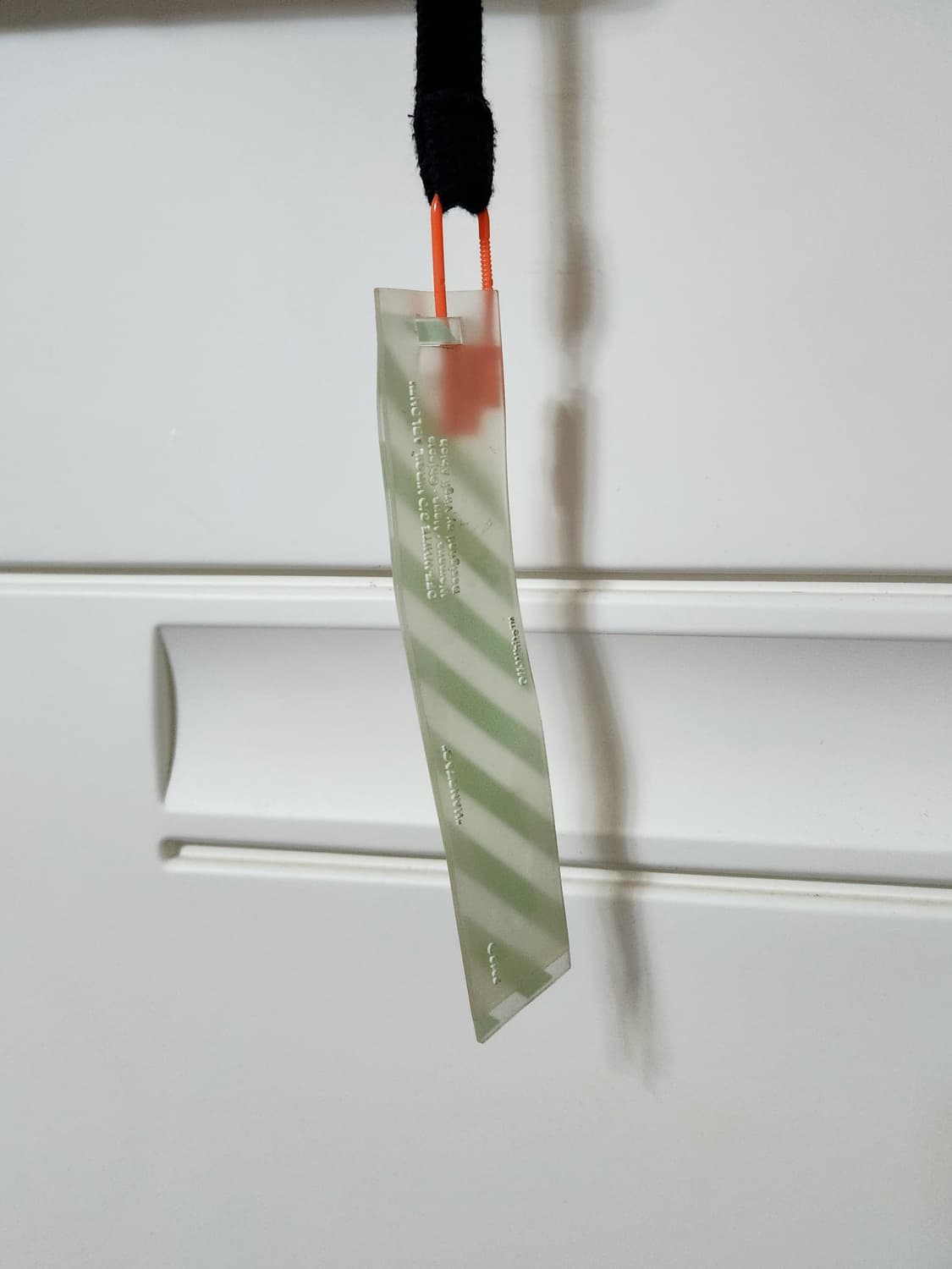 오프화이트 테이프 애로우 스웨트셔츠 블랙 L 상품이미지7