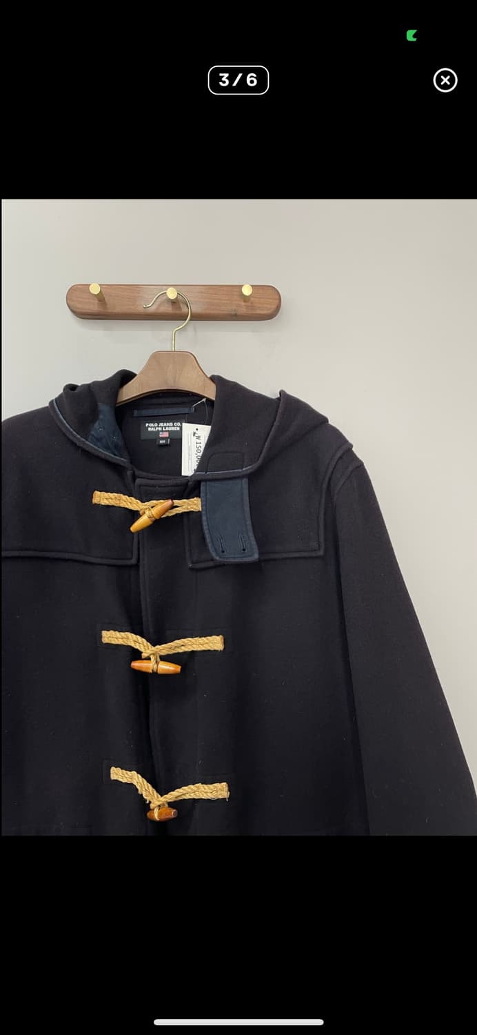 폴로랄프로렌 진스 울 더플 코트 A3347 상품이미지3