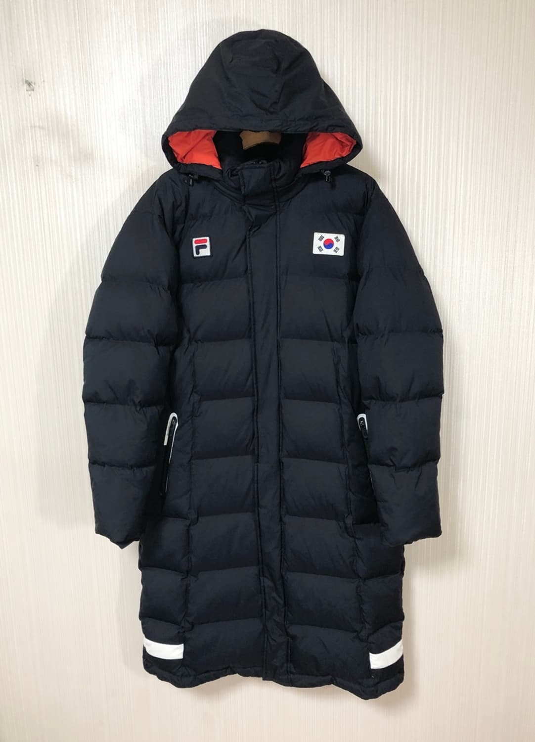 필라국대 국대KOREA 국대선수실착 구스다운 롱패딩자켓 100 상품이미지1