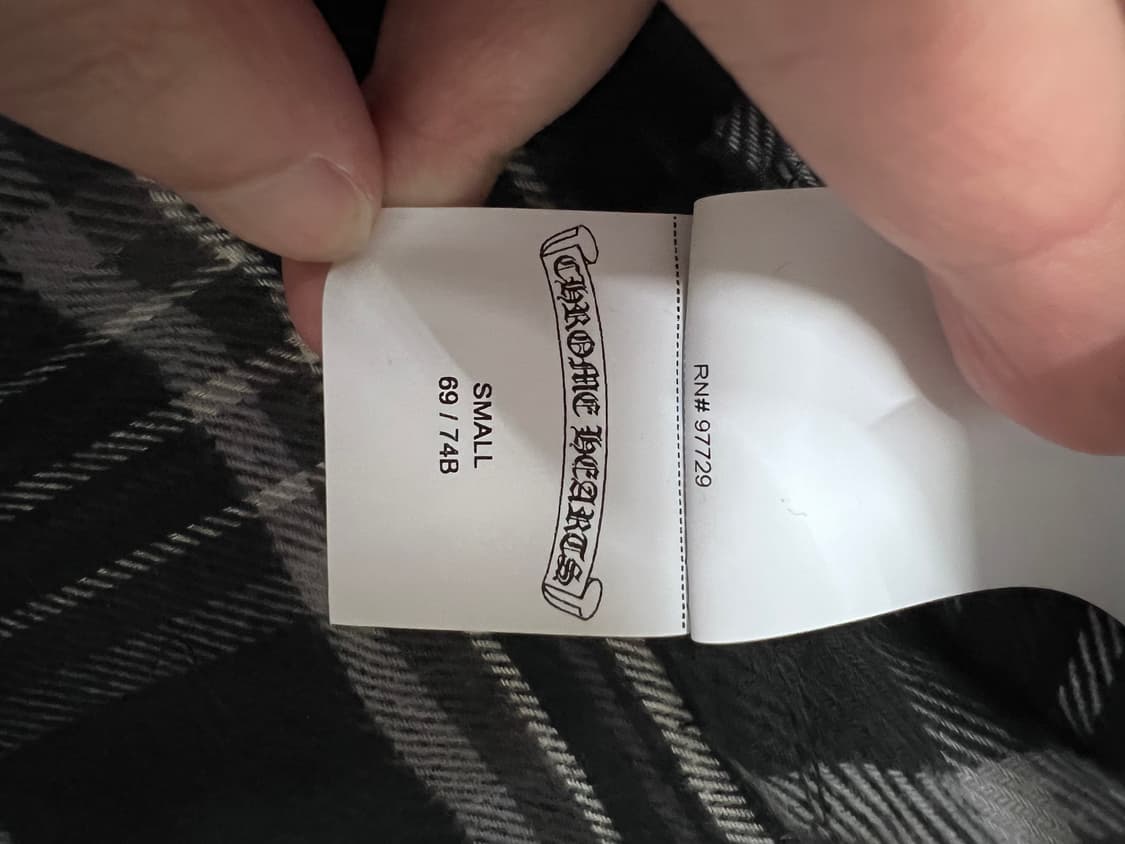 [S] 크롬하츠 플란넬 쇼츠 Chrome hearts shorts 상품이미지4