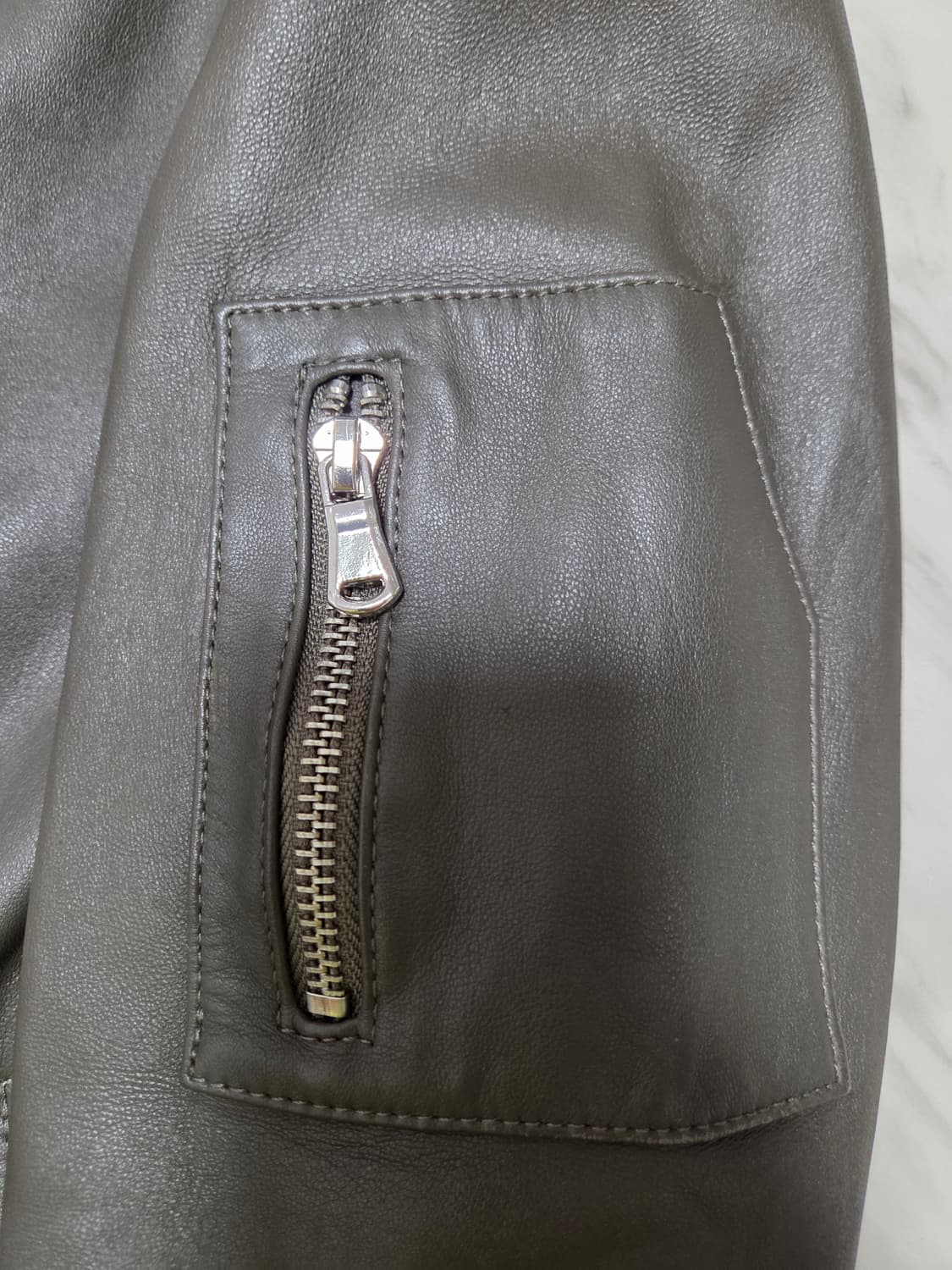 헤스티지 램스킨 스타디움 자켓 상품이미지10