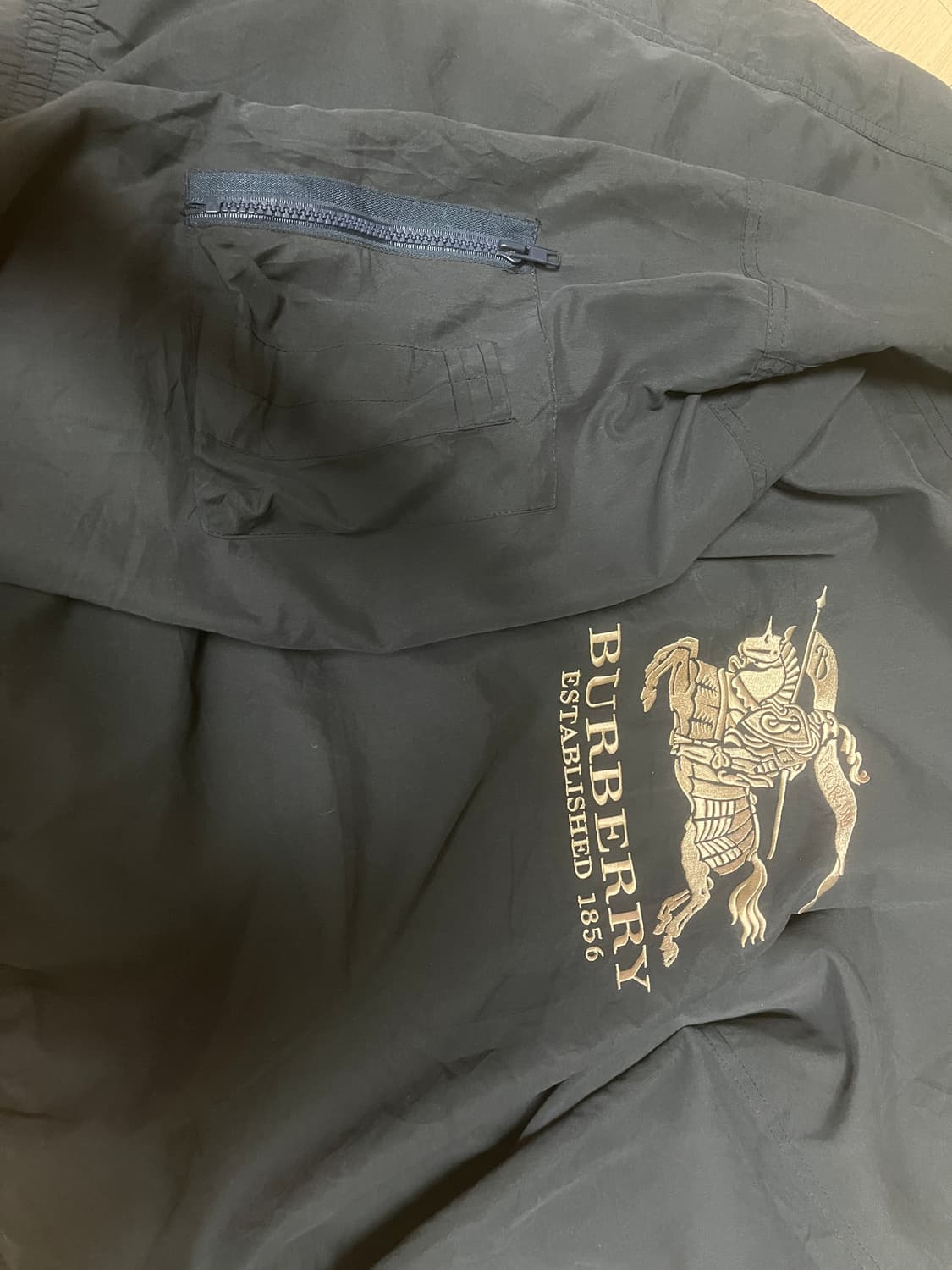 버버리 빈티지 블루종 자켓 상품이미지1