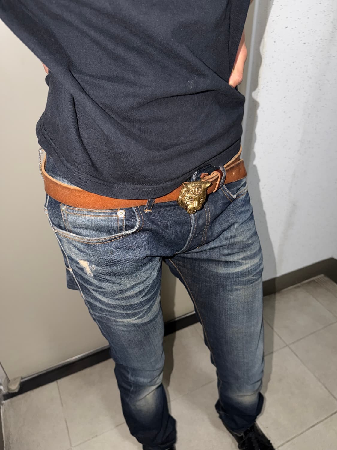 구찌 타이거 벨트 상품이미지2