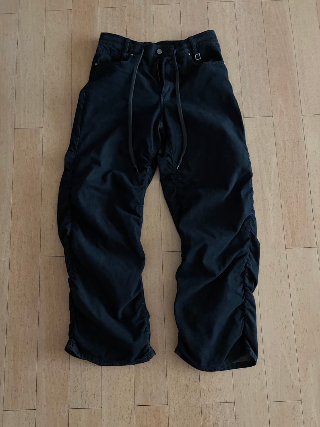 [48] 우영미 셔링 데님 상품이미지1