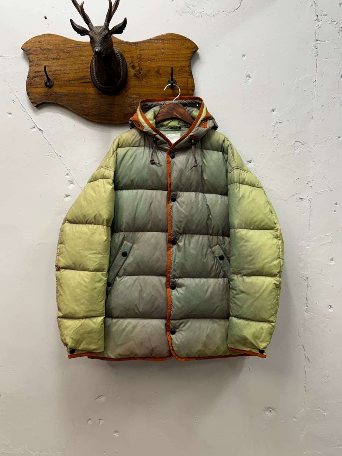 M) 90s Dézert Hooded Down Jacket 상품이미지1