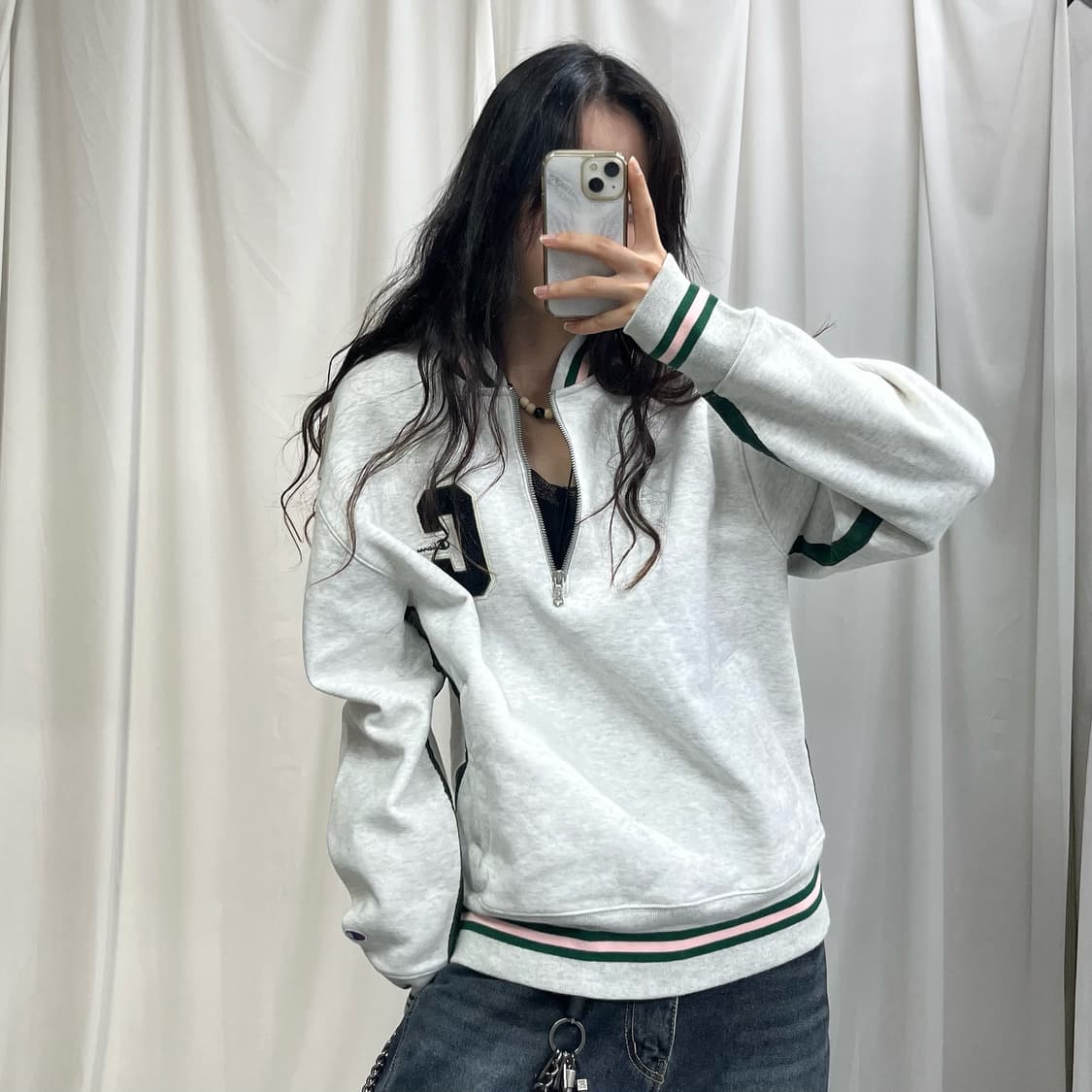 Champion reverse weave half zip-up mtm 상품이미지1