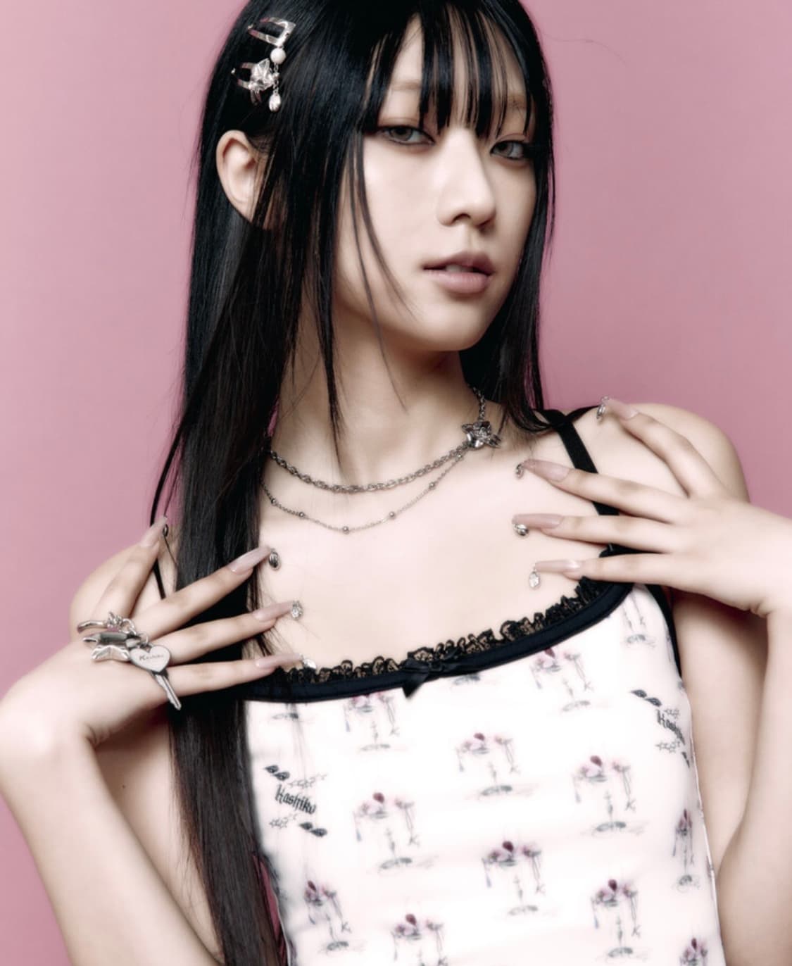 [Kashiko × SENTIMETS]Orchid Necklace 상품이미지3