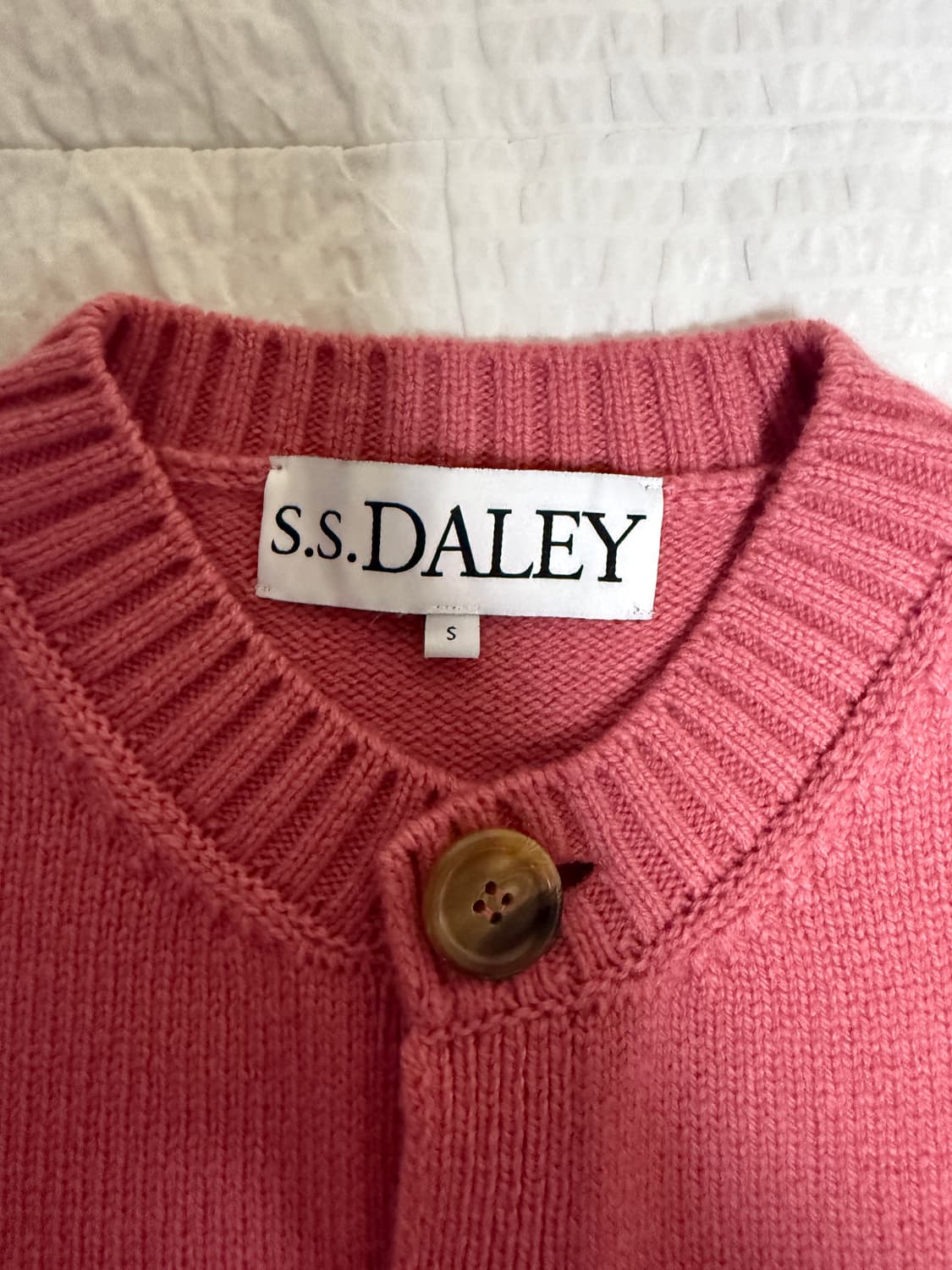 [S] S.S daley 재스퍼 덕가디건 핑크 상품이미지3