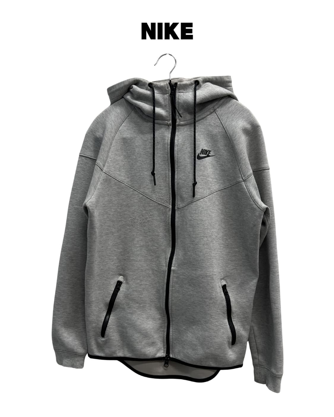 나이키 테크플리스 후드집업 그레이 상품이미지1