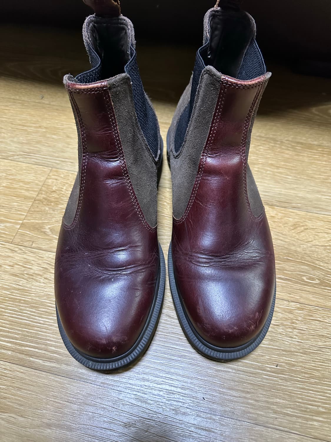 버건디 첼시 부츠 상품이미지4