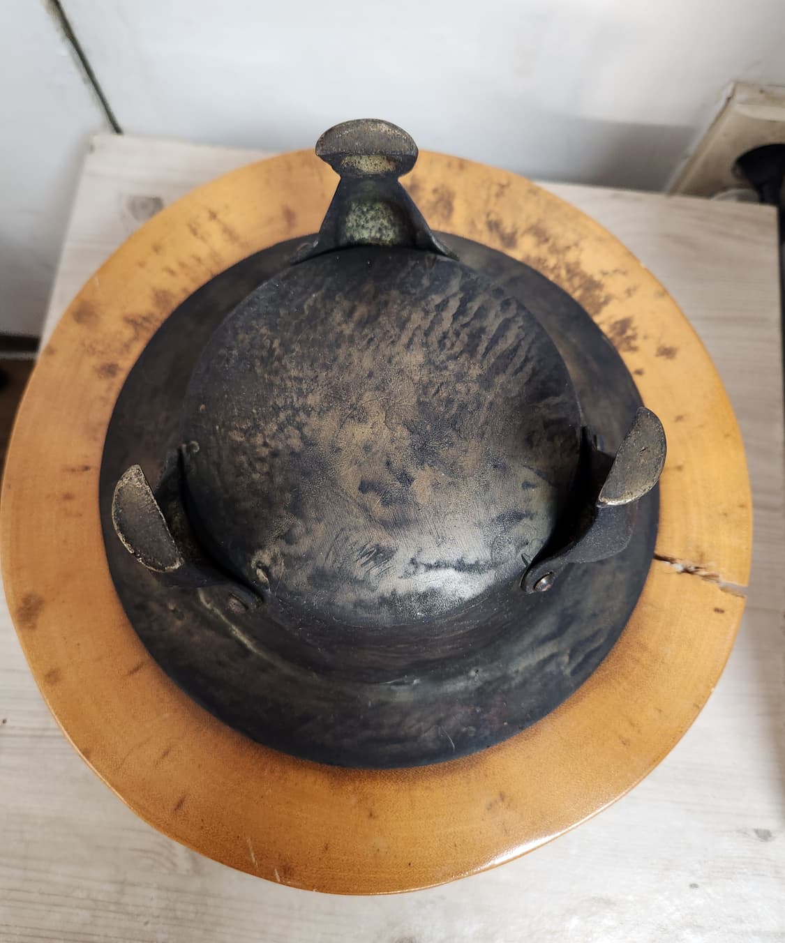 골동품  작은 용문양  삼족 동화로 상품이미지6