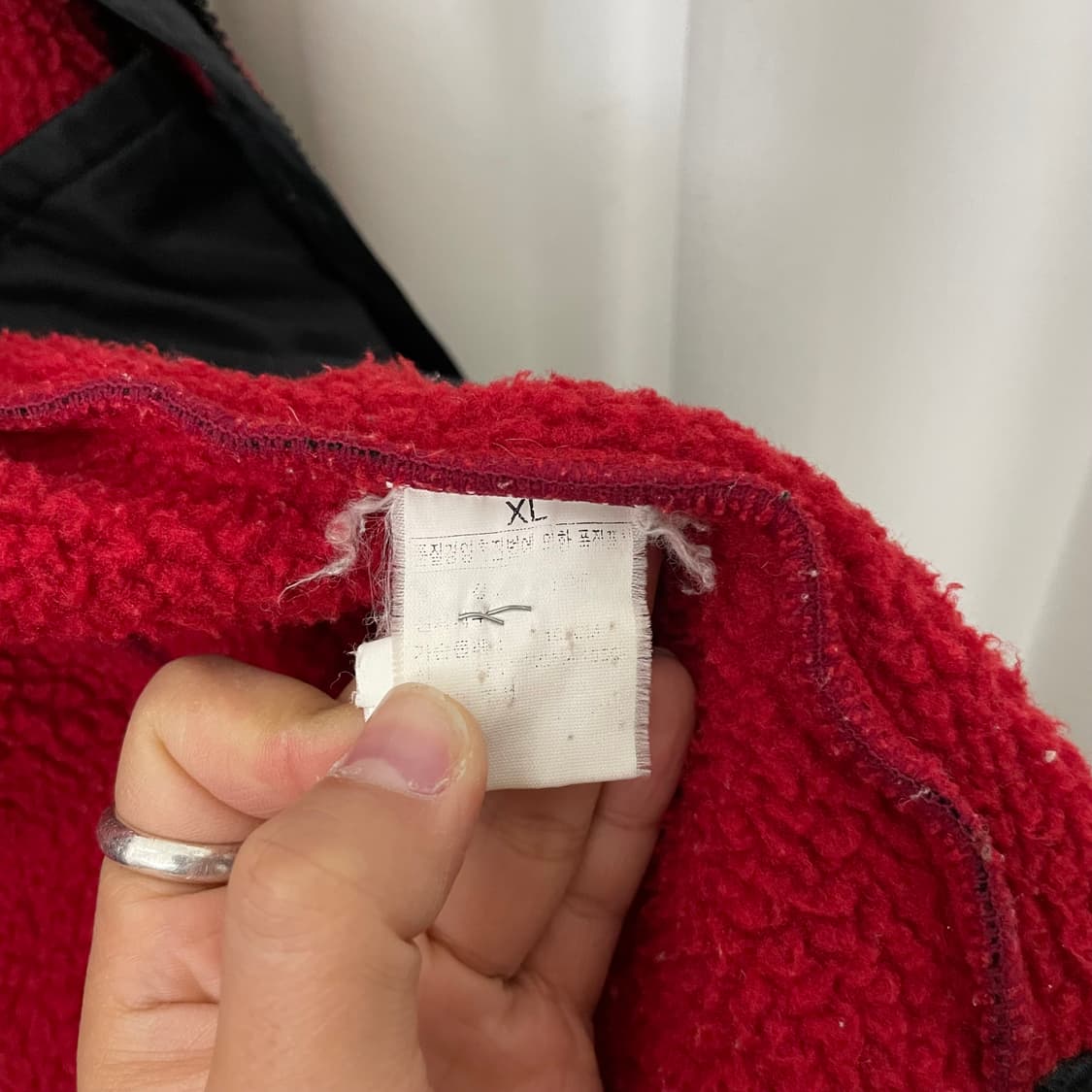 노스페이스 레드 후리스 상품이미지8