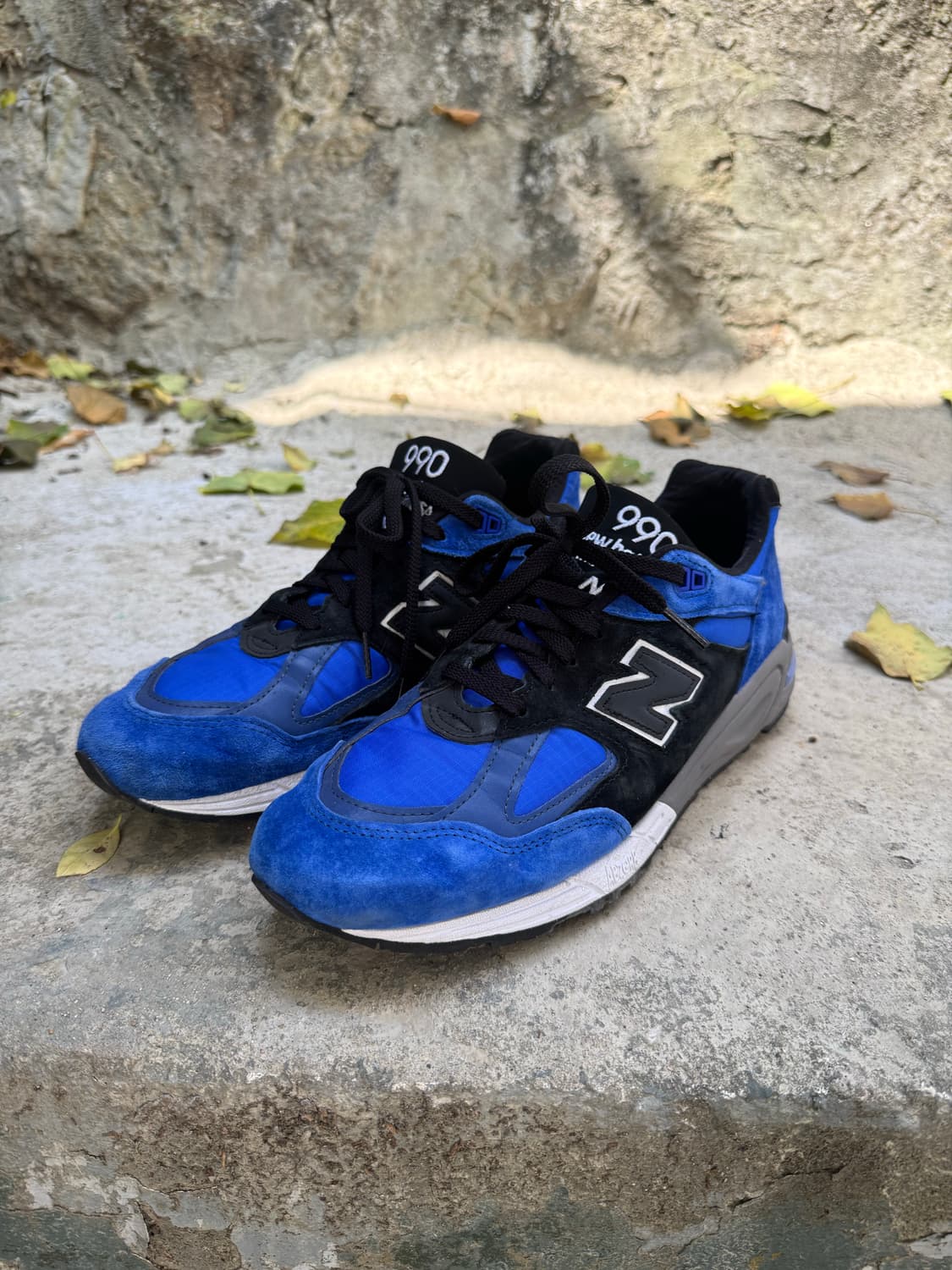 뉴발란스 990V2 블루블랙그레이 (US10) 상품이미지1