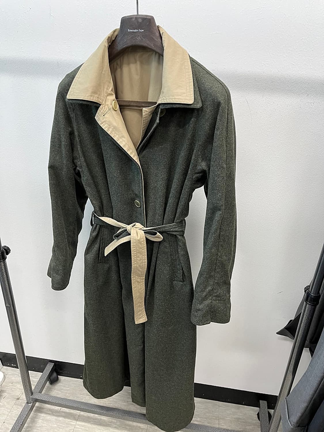 100) 비앙카 이태리 리버시블 트렌치코트  상품이미지9