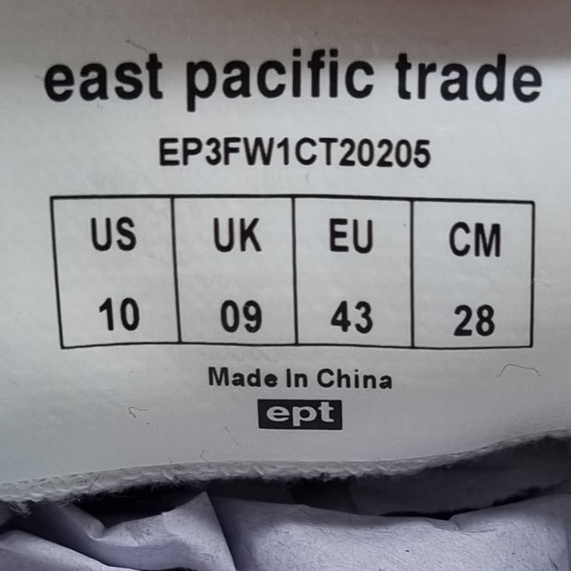 ept 데님 남성 스니커즈 280 상품이미지6