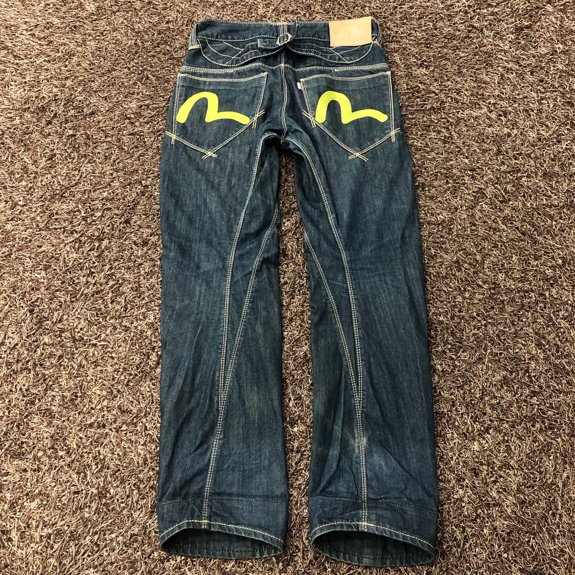 에비수 엔지니어드 신치백 데님 팬츠 상품이미지2