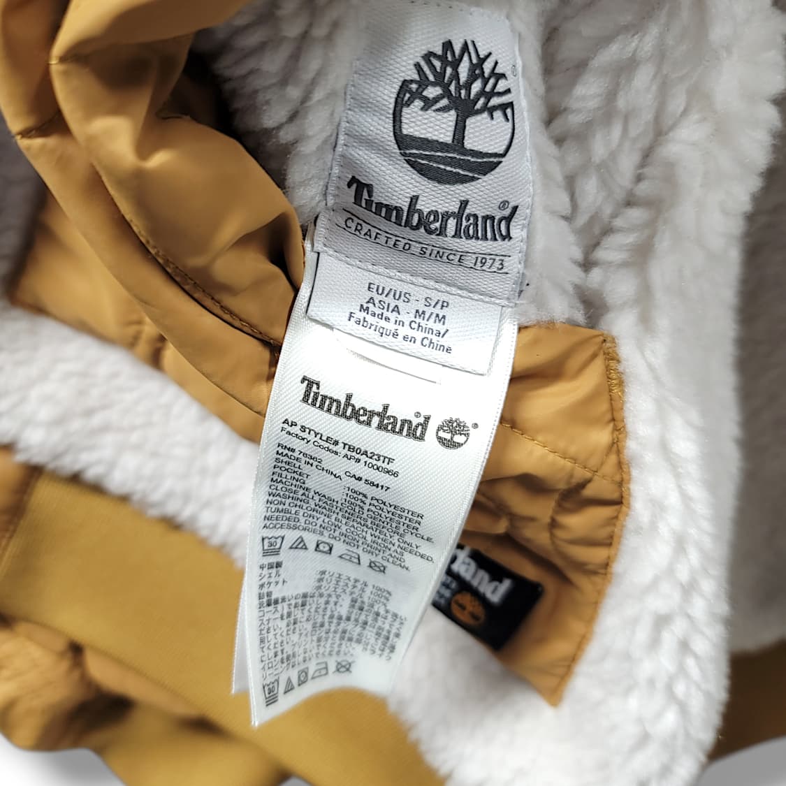 [M] 팀버랜드 브라운 리버시블 퀼팅 봄버 자켓 상품이미지10