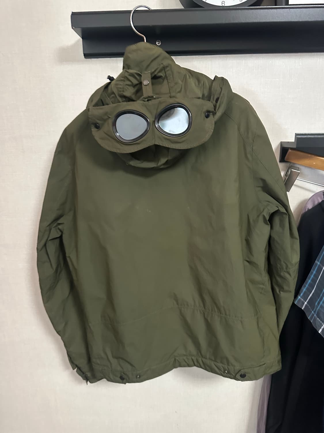 씨피컴퍼니 고글 후드 자켓 카키 100(95)정품 상품이미지1