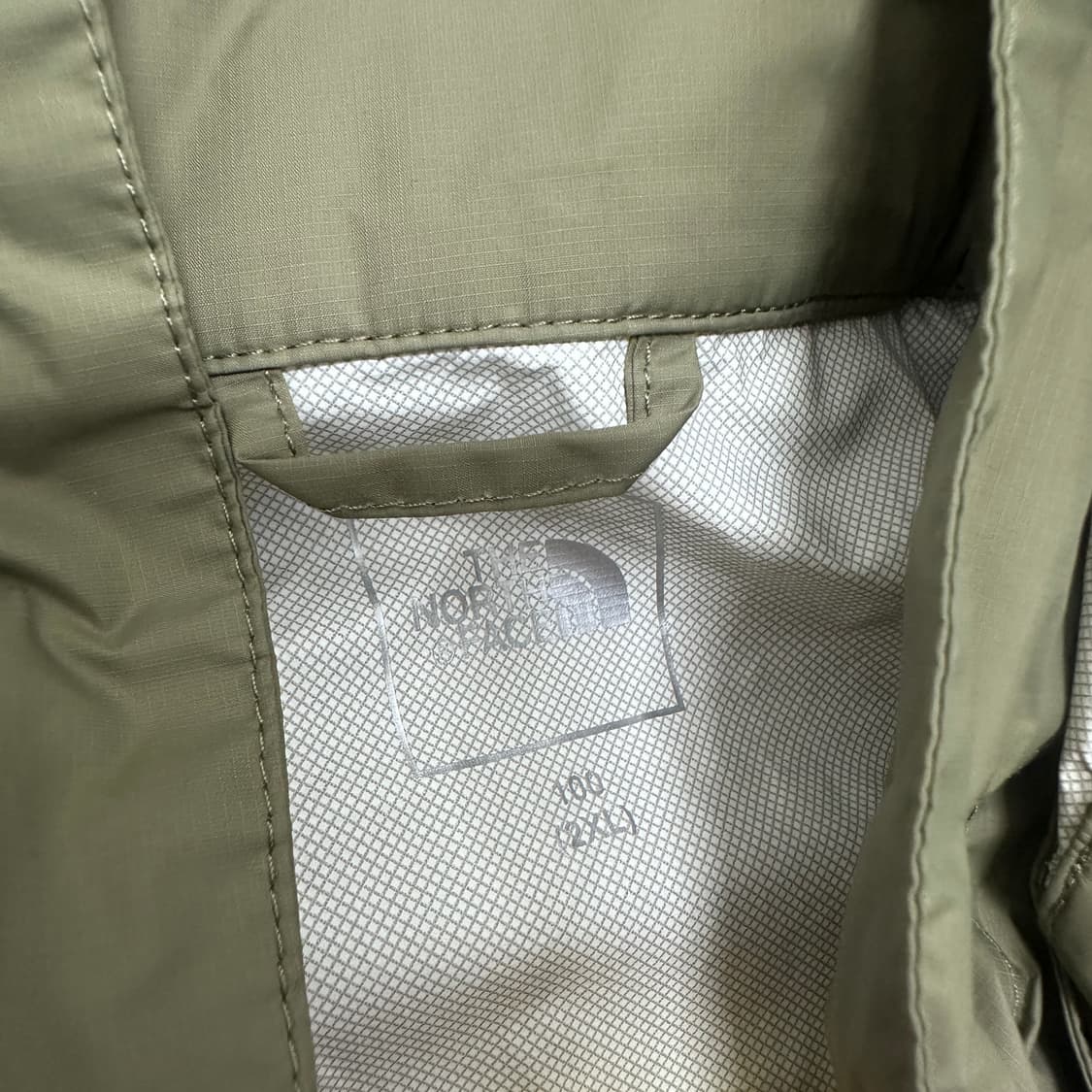 노스페이스 여성 바람막이 자켓 옐로우 100(2XL) 상품이미지5