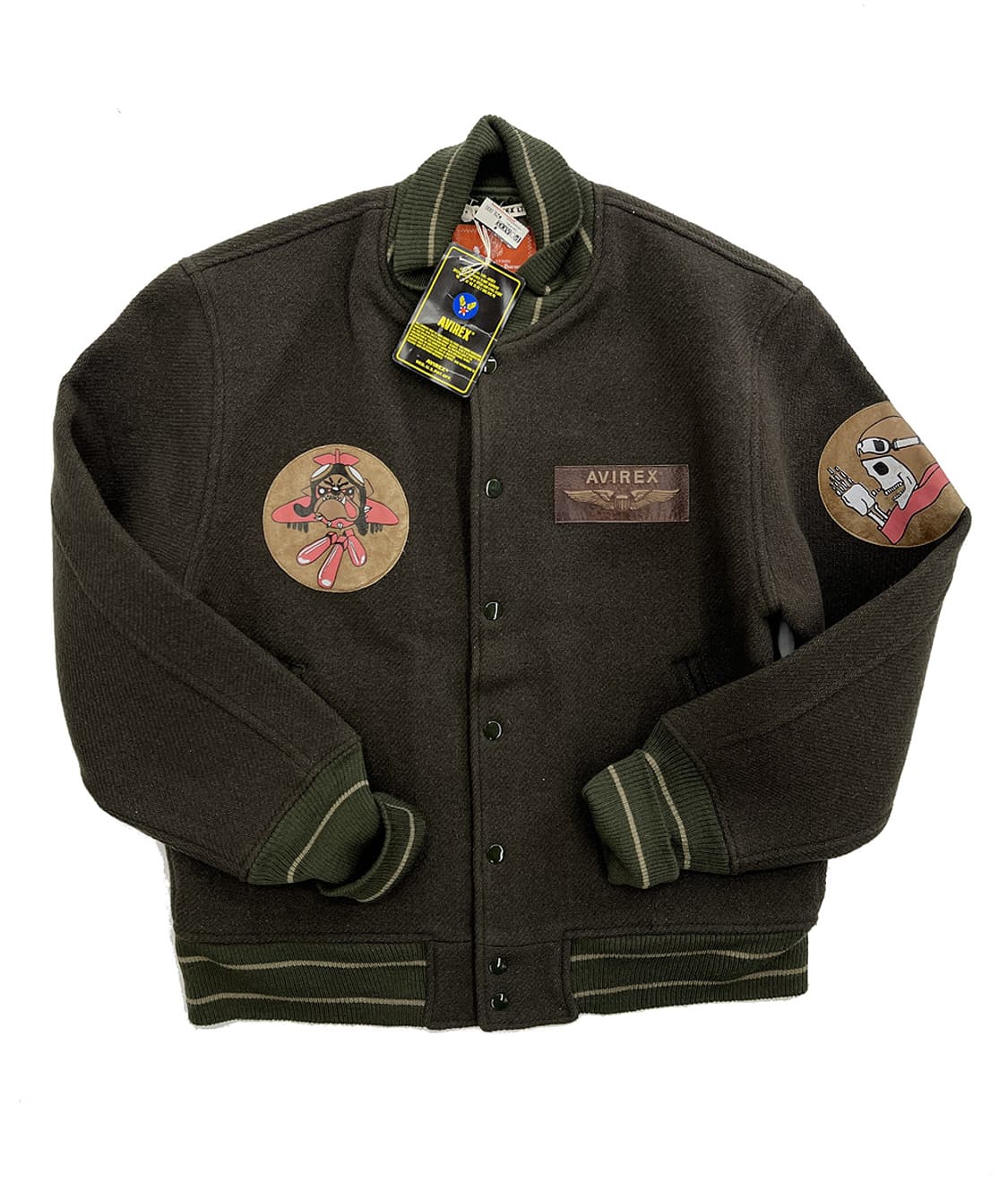 아비렉스 빈티지 데드스탁 울 자켓 상품이미지1