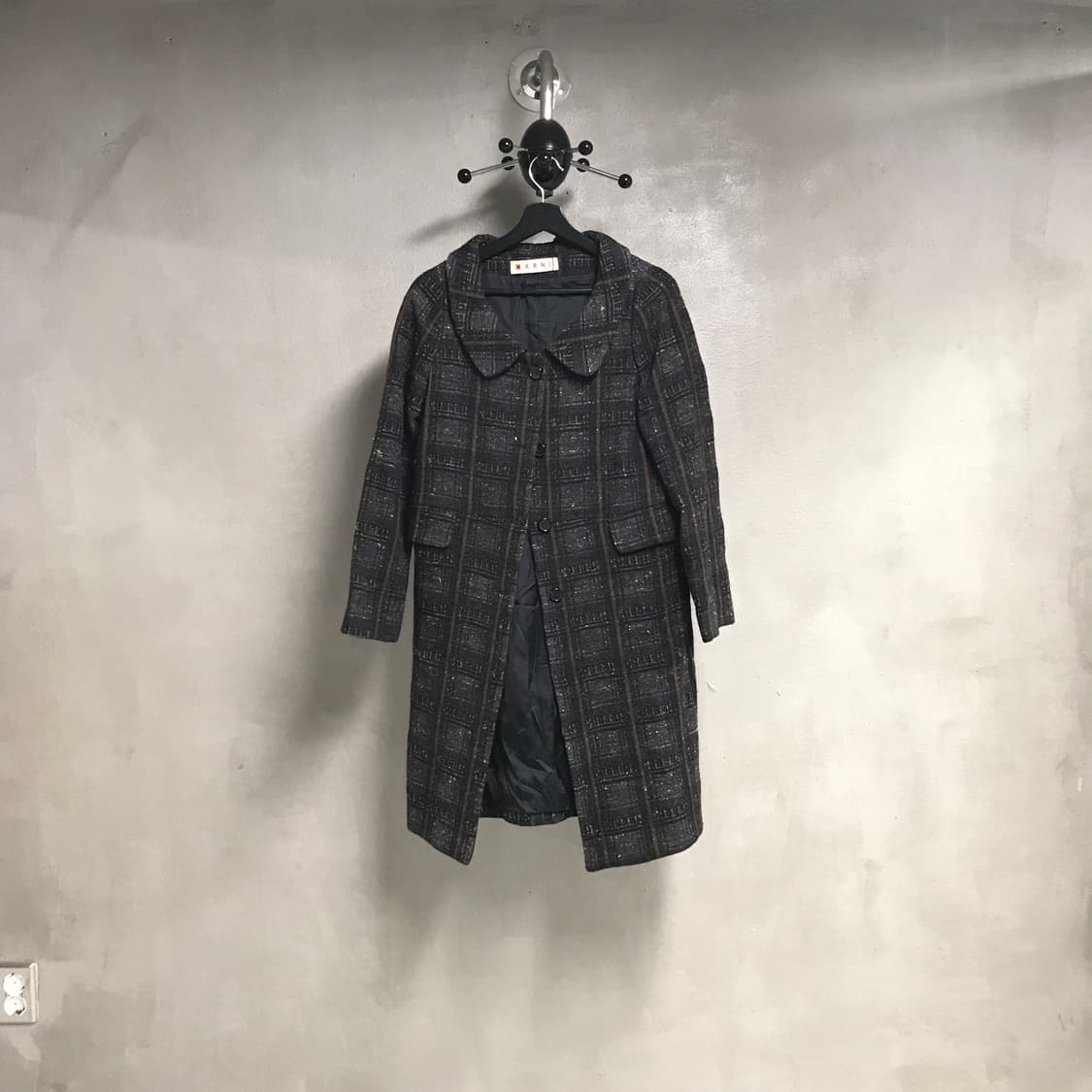 마르니 체크 코트 40(W) 상품이미지1
