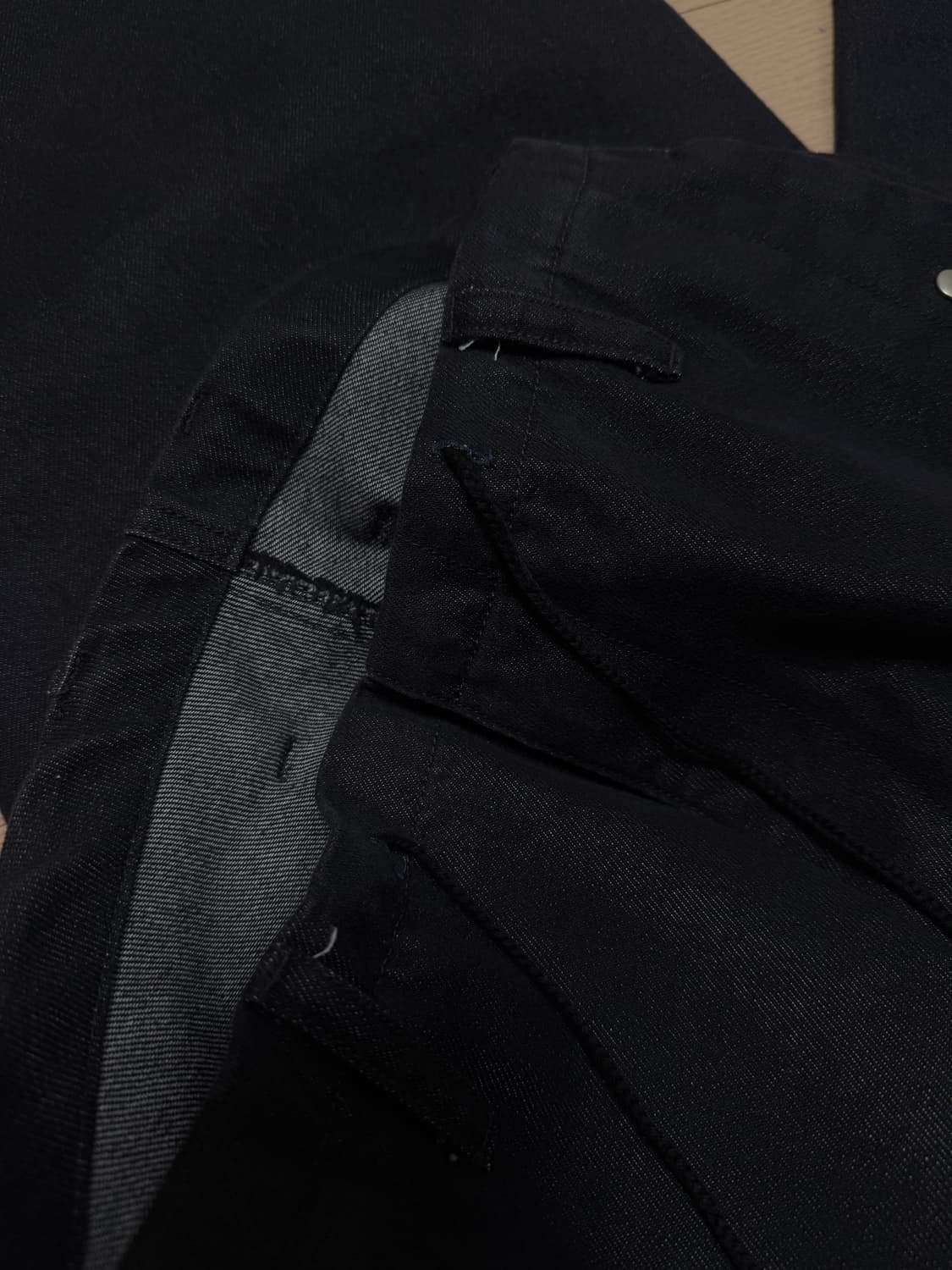 해칭룸 snow jeans washed indigo 스노우진 인디고 상품이미지4